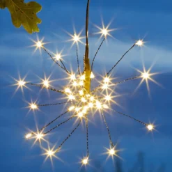 Triple StarBurst Solar String Lights - 2 PK 12 Triple StarBurst Solar String Lights - 2 PK -Solar Lights Store triple starburst solar string lights 4