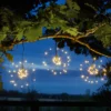 Triple StarBurst Solar String Lights - 2 PK 2 Triple StarBurst Solar String Lights - 2 PK -Solar Lights Store triple starburst solar string lights 5