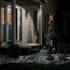 Battery Security Light Twin Head 12 Battery Security Light Twin Head -Solar Lights Store twin battery security light 9