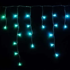 Twinkly Christmas Icicle Lights -Solar Lights Store twinkly christmas icicle lights 7