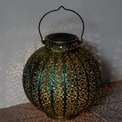 Solar Blue And Gold Moroccan Lantern 11 Solar Blue And Gold Moroccan Lantern -Solar Lights Store untitled 3 2