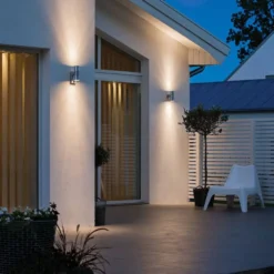 Wall Lights Up & Down | Modern Wall Lights -Solar Lights Store wall lights up down 4