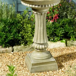 Winchester Bird Bath Water Feature 7 Winchester Bird Bath Water Feature -Solar Lights Store winchester birdbath water feature 2
